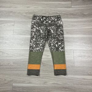 Prana Leggings Womens Small Green Running Yoga Gym Training